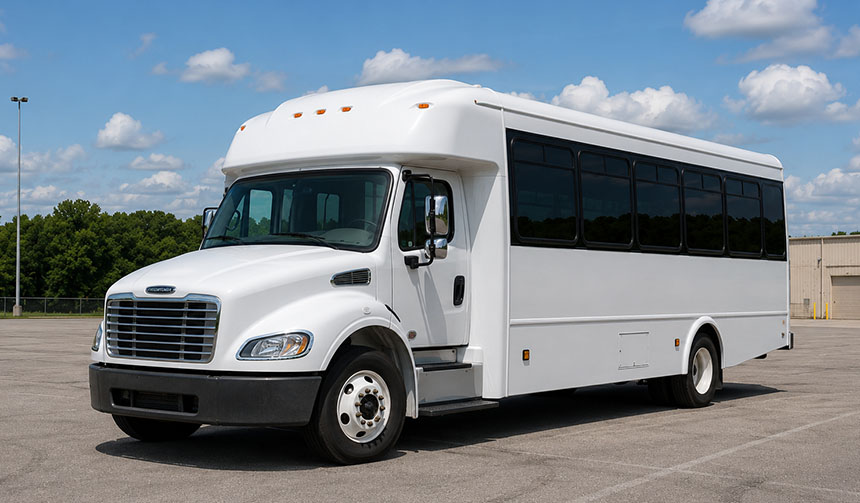 25-passenger minibus available for charter in Ventura, CA